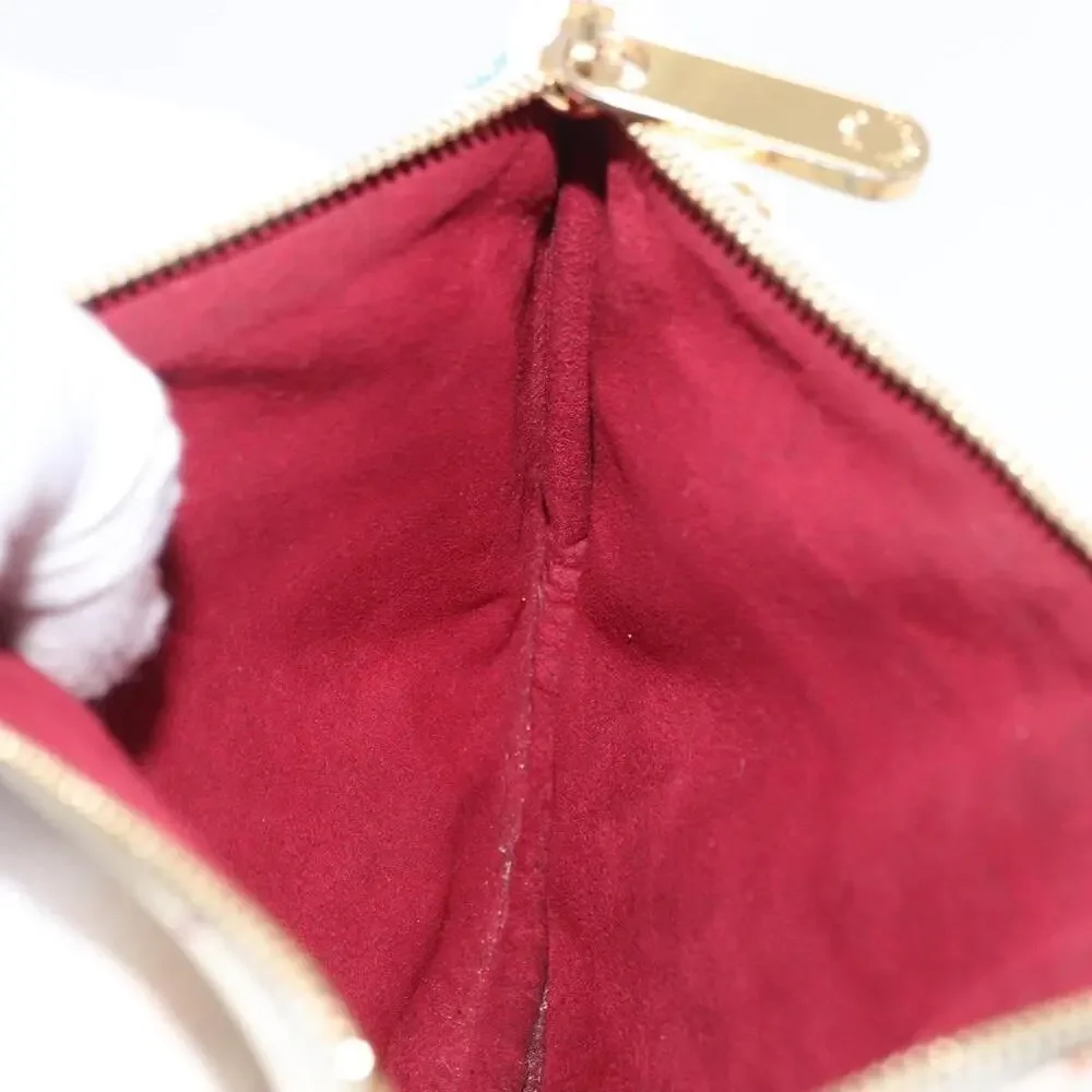 Louis Vuitton Monogram Multicolor Pochette GM Pouch White